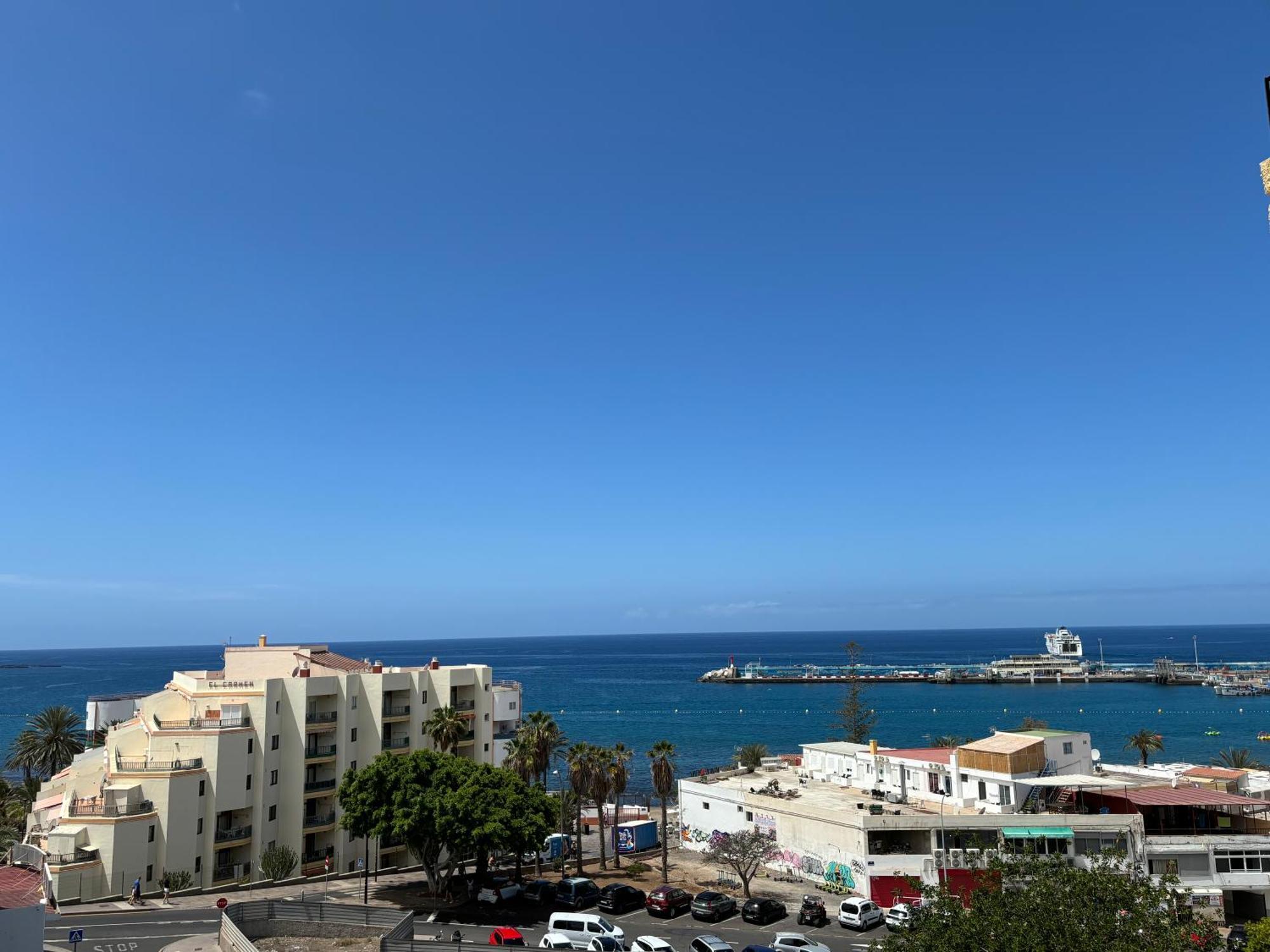 Luxury Ocean View Apartment 6Th Floor Лос Кристианос Экстерьер фото