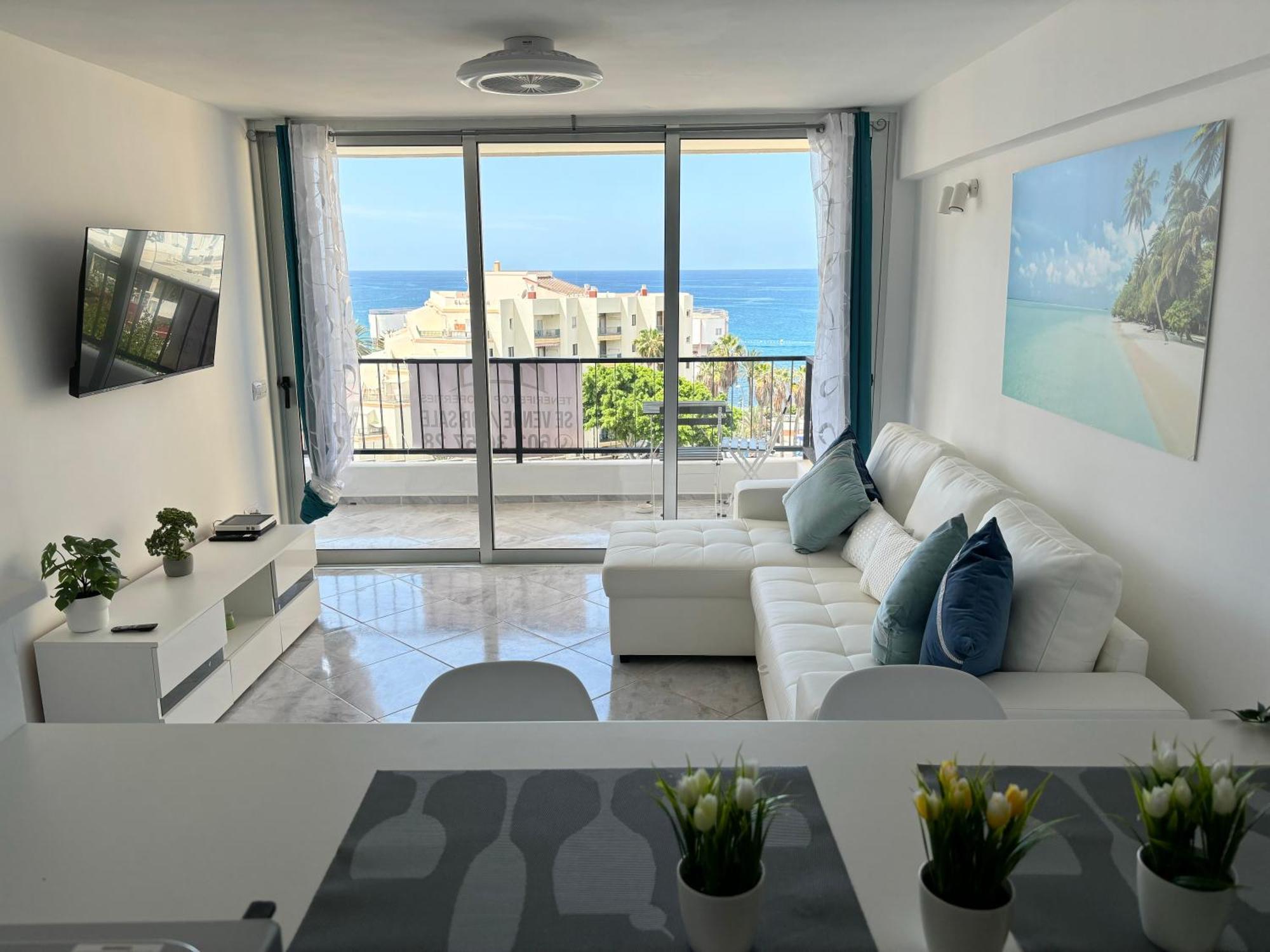 Luxury Ocean View Apartment 6Th Floor Лос Кристианос Экстерьер фото